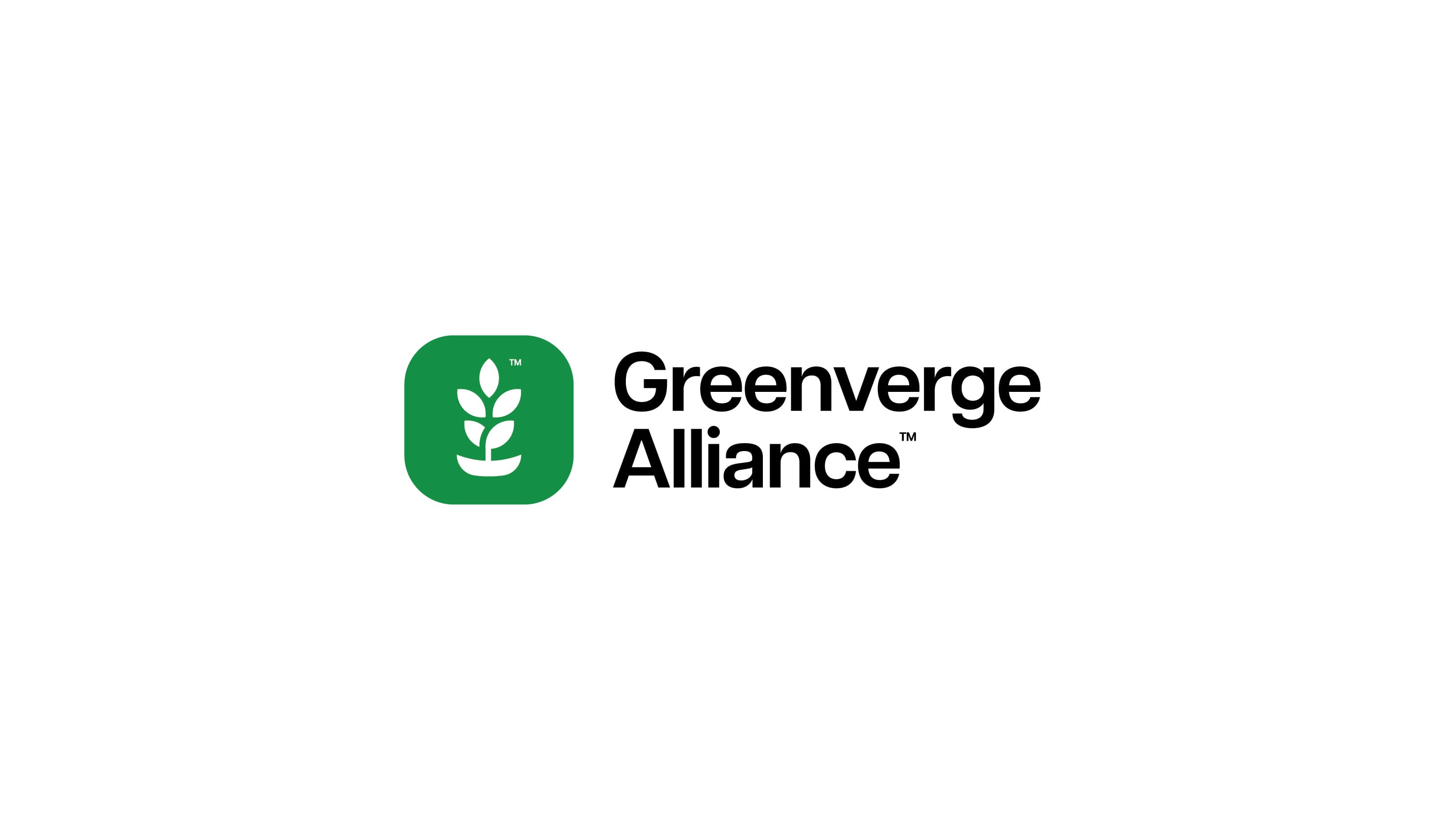 Greenverge Alliance Logo Design